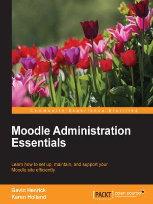 cover image of Moodle Administration Essentials